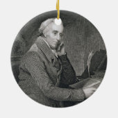 Benjamin Rush, gegraveerd door Richard W. Dodson ( Keramisch Ornament (Achterkant)