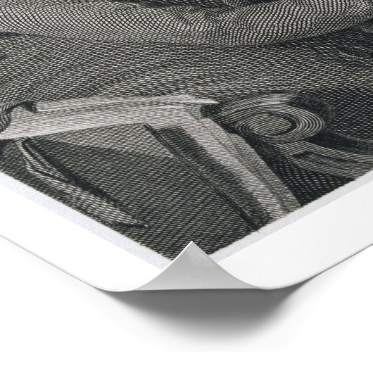 Benjamin Rush, gegraveerd door Richard W. Dodson ( Poster (Hoek)