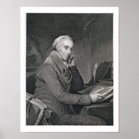 Benjamin Rush, gegraveerd door Richard W. Dodson ( Poster (Voorkant)