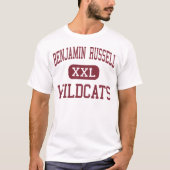 Benjamin Russell - Wildcats - Alexander City T-shirt (Voorkant)
