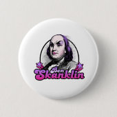 Benjamin Skanklin Ronde Button 5,7 Cm (Voorkant)