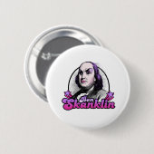 Benjamin Skanklin Ronde Button 5,7 Cm (Voorkant /achterkant)