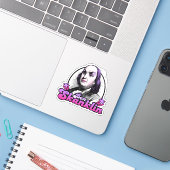 Benjamin Skanklin Sticker (Laptop met iPhone)