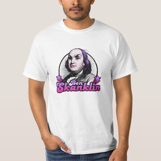 Benjamin Skanklin T-shirt (Voorkant)