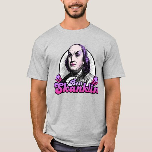 Benjamin Skanklin T-shirt (Voorkant)