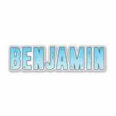 Benjamin Sticker (Voorkant)