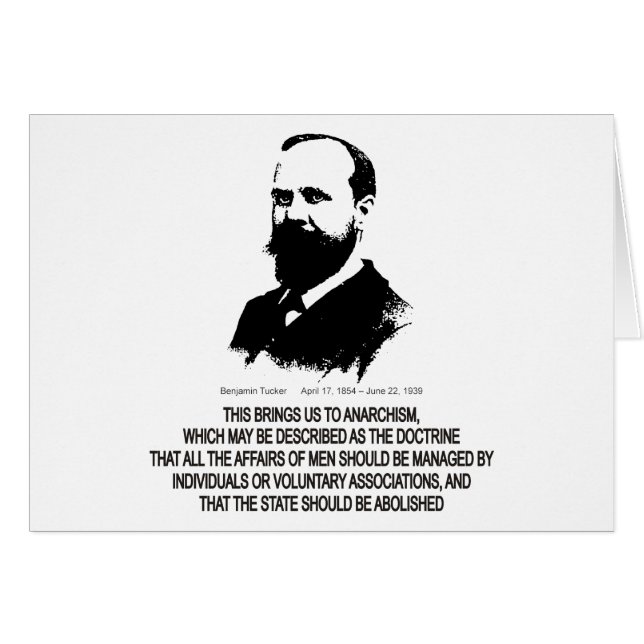 Benjamin Tucker (Voorkant Horizontaal)