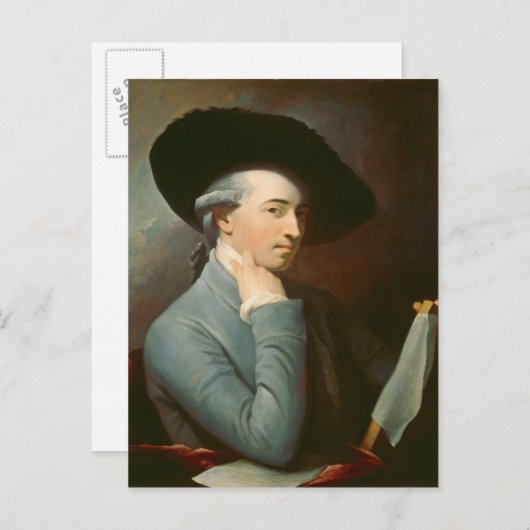 Benjamin West, c. 1776 (olie op canvas) Briefkaart (Voorkant / Achterkant)