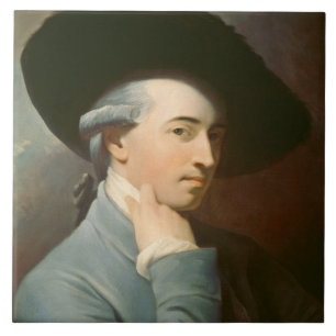 Benjamin West, c. 1776 (olie op canvas) Tegeltje