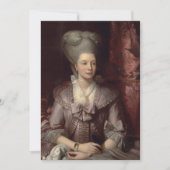 Benjamin West - Charlotte Kaart (Voorkant)