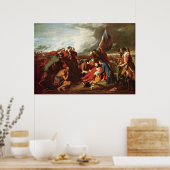 Benjamin West Death of General Wolfe Poster (Keuken)