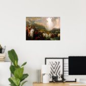 Benjamin West Joshua door de Jordaan Poster (Thuiskantoor)