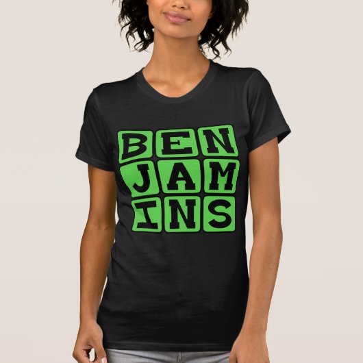 Benjamins, contant geld t-shirt (Voorkant)