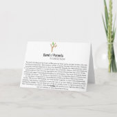 Benjamin's Get Well Soon Kaart (Achterkant)