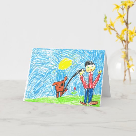 Benjamin's Get Well Soon Kaart (Gele Bloem)