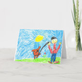 Benjamin's Get Well Soon Kaart (Voorkant)