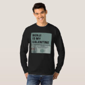 Benjis Money is My Valentine Hundreds Bae T-shirt (Voorkant volledig)