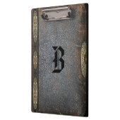 Benjura Old Book Style Cool Monogram Klembord (Links)