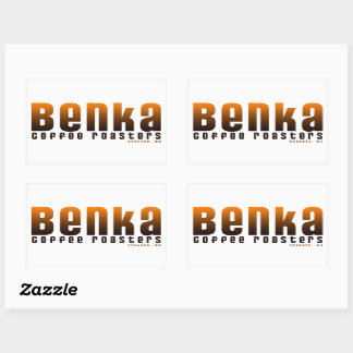 Benka koffiebranders Sticker 5x3