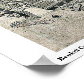 Benkei Cry van de kraan door Okumura, Masanobu Poster (Hoek)