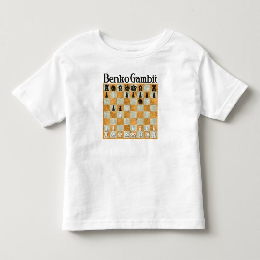 Benko Gambit Kinder Shirts (Voorkant)
