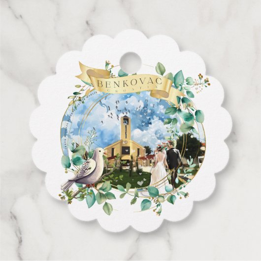 Benkovac Bedankjes Labels (Achterkant)