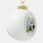 Benkovac Keramische Bal Ornament (Links)
