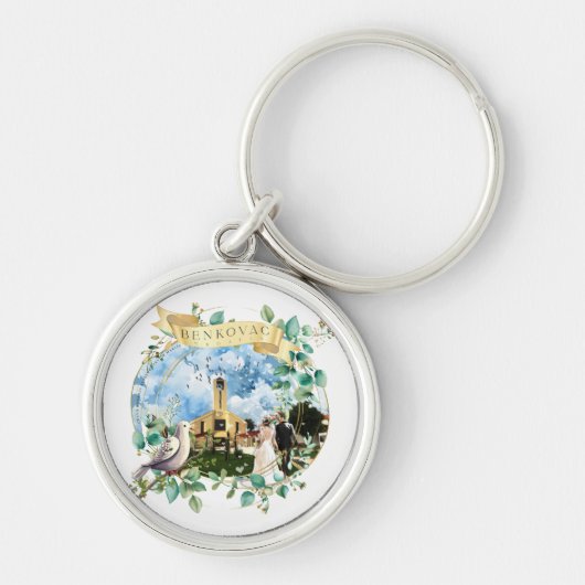 Benkovac Sleutelhanger (Voorkant)