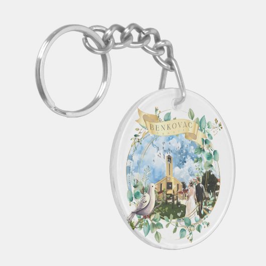 Benkovac Sleutelhanger (Voorkant Links)