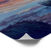 Bennachie Autumn Light-schilderdruk poster (Hoek)