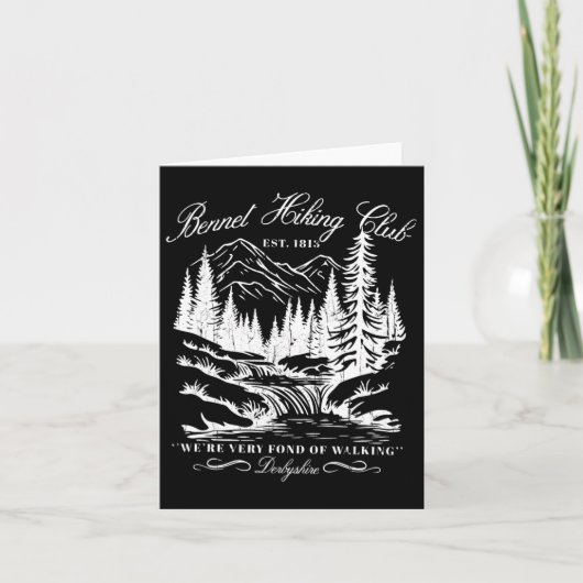 Bennet Hiking Club Kaart (Voorkant)