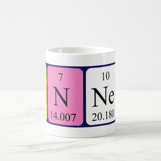 Bennet periodieke lijstnaam mok (Center)