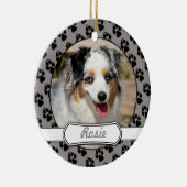 Bennett - Aussie Mini - Rosie - Carmel Beach Keramisch Ornament (Rechts)