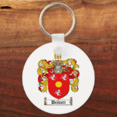 BENNETT FAMILIE CREST - BENNETT COAT VAN WAPENS SLEUTELHANGER (Voorkant)