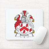 Bennett Family Crest Muismat (Met muis)