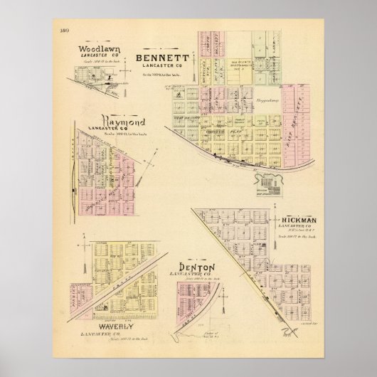 Bennett, Nebraska Poster (Voorkant)