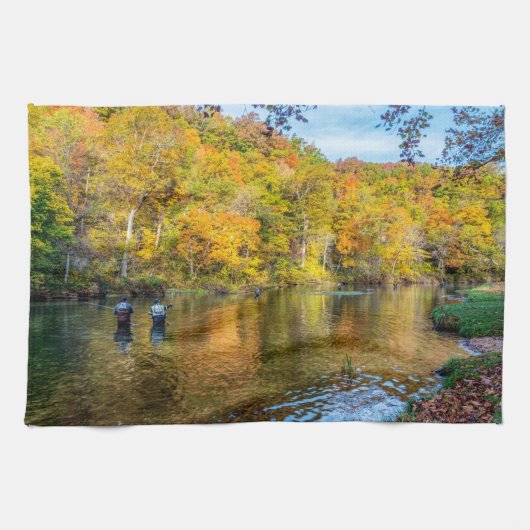 Bennett Spring Autumn Gevist Theedoek (Horizontaal)