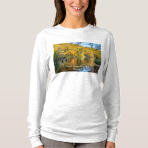 Bennett Spring Autumn Vist de lange hoes van vrouw T-shirt
