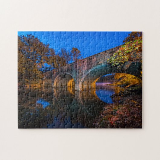 Bennett Spring Bridge Twilight Legpuzzel (Horizontaal)