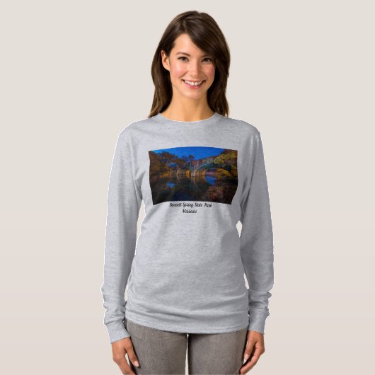 Bennett Spring Bridge Twilight Long-Hoeve Shirt (Voorkant volledig)