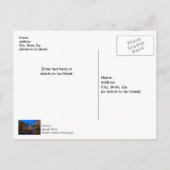 Bennett Spring Brug Schemering Dank U Postkaart (Achterkant)