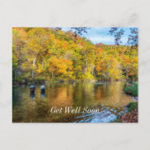 Bennett Spring Herfst Vis Postkaart Beterschap (Voorkant)