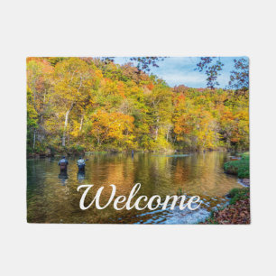 Bennett Spring Herfst Vis Welkom Deurmat