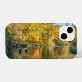 Bennett Spring herfst vissen iPhone Hoesje (Achterkant horizontaal)