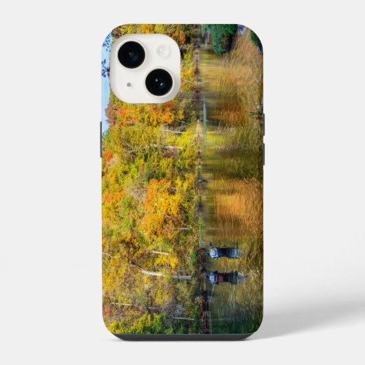 Bennett Spring herfst vissen iPhone Hoesje (Achterkant)