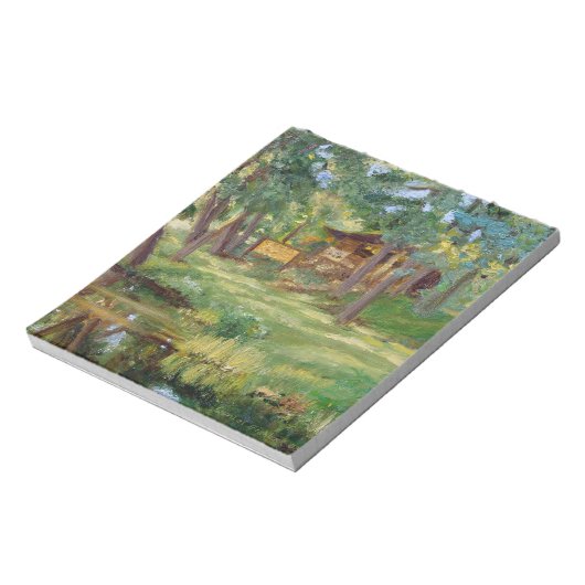 Bennett Springs Spring Uitzicht Tackle Shop Painti Notitieblok (Linkerzijde)