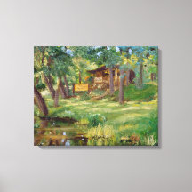 Bennett Springs Spring View Tackle Shop Schilderij