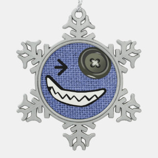 Bennettron Sherk Snowflake kerstversiering Tin Sneeuwvlok Ornament