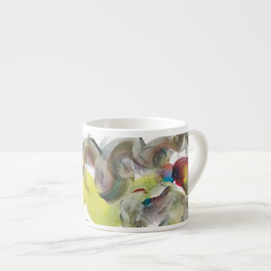 Bennett's wervelingen espresso kop (Voorkant rechts)