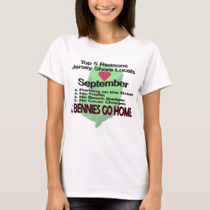 Bennies gaan naar huis t-shirt
